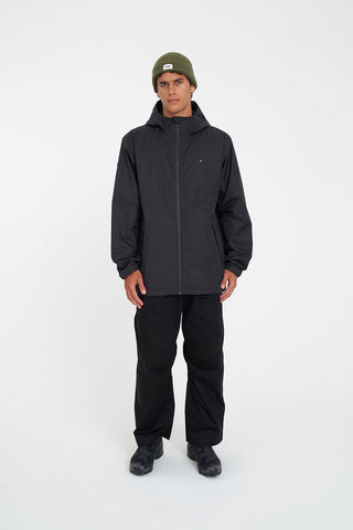 MENS BLOCK SHELL JKT BLACK