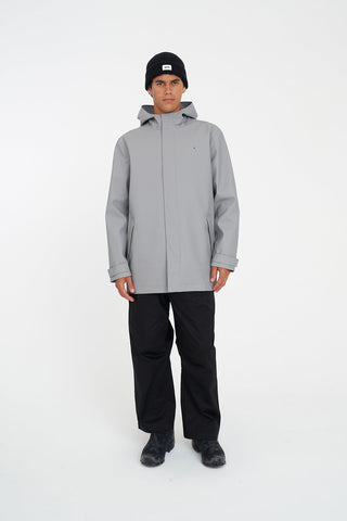 MENS 3L STAYDRY JACKET GREY