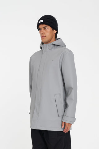MENS 3L STAYDRY JACKET GREY