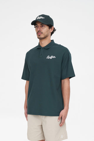 PAR SS POLO/YOUR CADDIE GOLF GREEN
