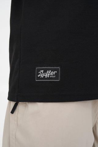 MENS CLASSIC SS POLO/BUGGIN BLACK