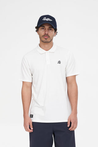 TECH CLASSIC SS POLO CHALK