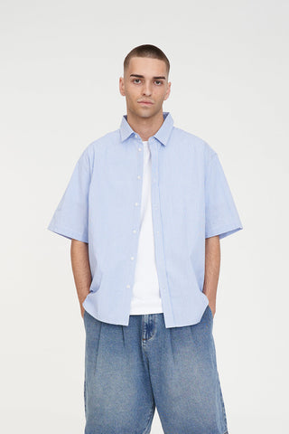 CROSBY SS SHIRT Y2K BLUE CHECK