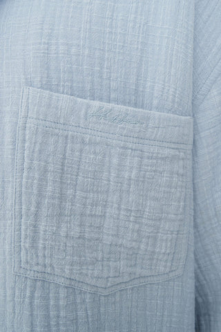 DILLON BOX SHIRT Y2K BLUE