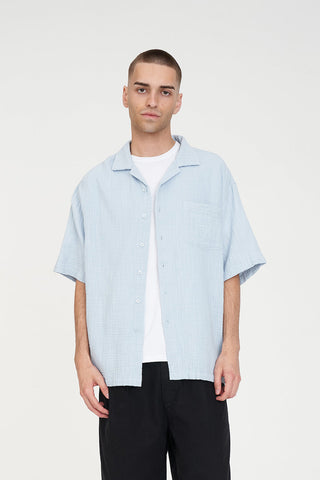 DILLON BOX SHIRT Y2K BLUE