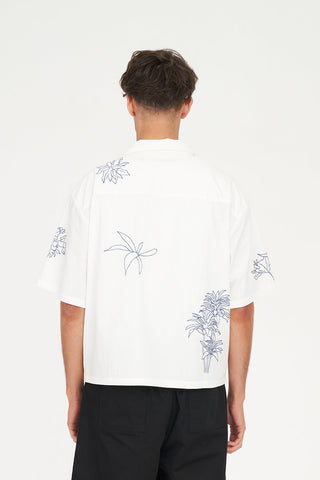 COSTA SHIRT/PLANT LIFE CHALK
