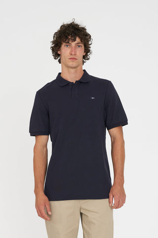 CLASSIC SLIM POLO/3BALL NAVY