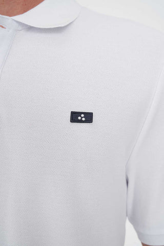 CLASSIC SLIM POLO/3BALL WHITE