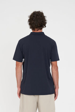 TECH PANEL CLASSIC SS POLO NAVY
