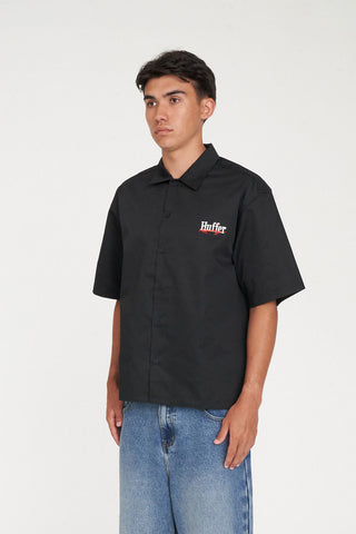 UNION SS SHIRT/PITT BLACK