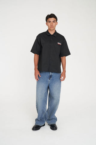 UNION SS SHIRT/PITT BLACK