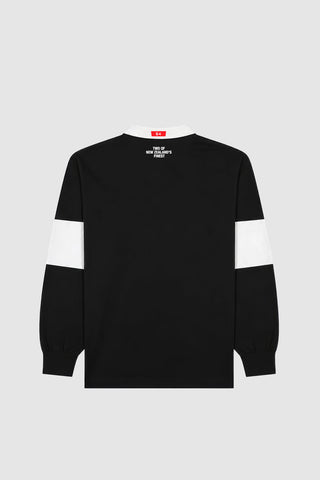 CLASSIC RUGBY JERSEY BLACK