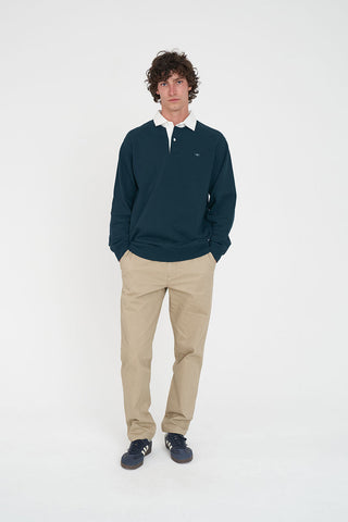 RUGBY FLEECE JERSEY/3BALL EMERALD