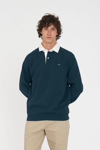 RUGBY FLEECE JERSEY/3BALL EMERALD