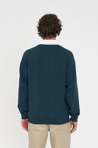 RUGBY FLEECE JERSEY/3BALL EMERALD