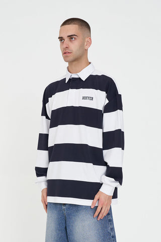 STRIPE GRAND RUGBY NAVY/WHITE