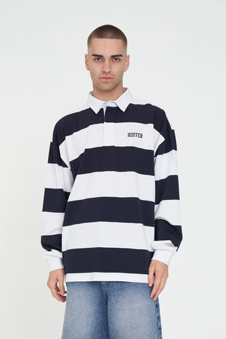 STRIPE GRAND RUGBY NAVY/WHITE