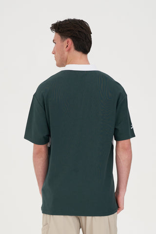 PAR LINE SS POLO GOLF GREEN/WHITE