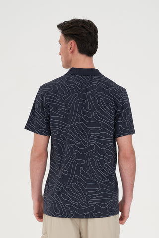 TECH PANEL CLASSIC POLO/PUPUKE NAVY