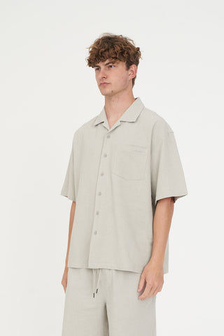 CABANA BOX SHIRT STONE