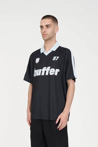 MENS FOOTBALL JERSEY BLACK
