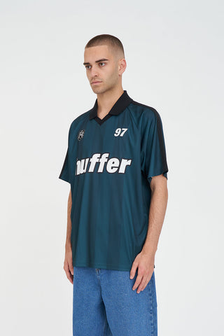 MENS FOOTBALL JERSEY/TRAP EMERALD