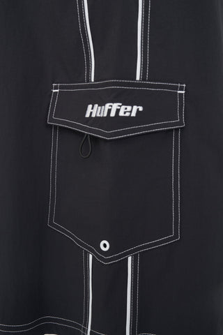 STITCHED BOARD SHORT BLACK