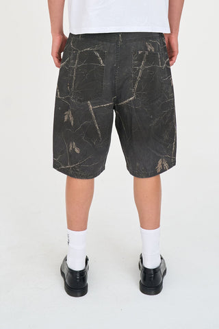 NIGHT CAMO BOX SHORT BLACK