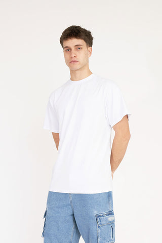 BASIC MENS CLASSIC TEE 190 WHITE