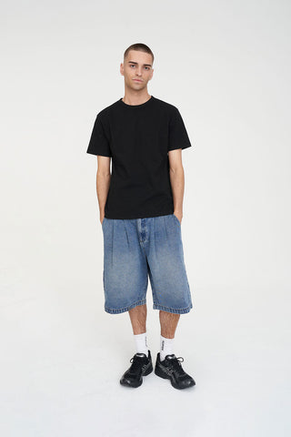 BASIC MENS SLIM TEE 220 BLACK