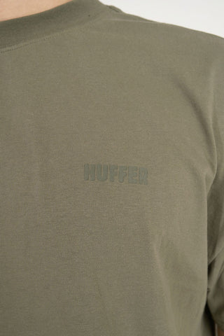 BASIC CROP TEE 220/GRIND KHAKI