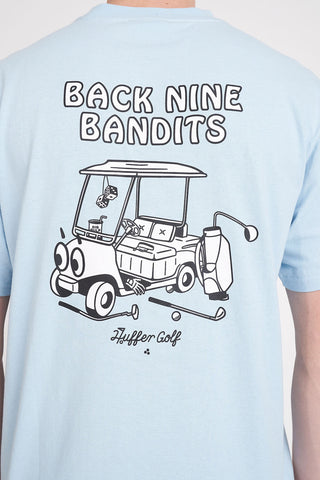MENS SUP TEE 220/BANDITS ICE BLUE