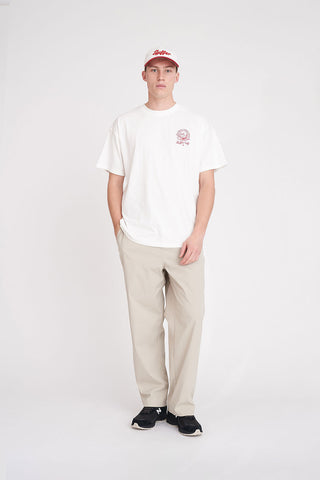 MENS BLOCK TEE 220/ZERO PUTTS CHALK