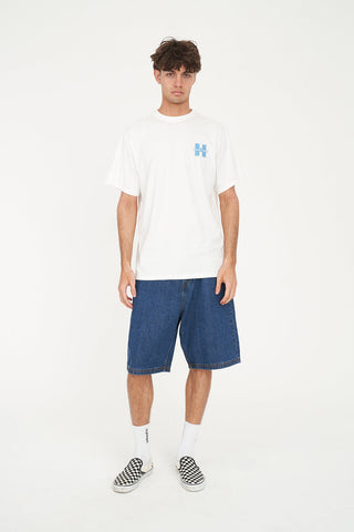 SUP TEE 190/HBARS CHALK