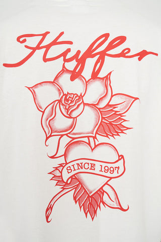 BLOCK CROP TEE 220/EDDIE CHALK