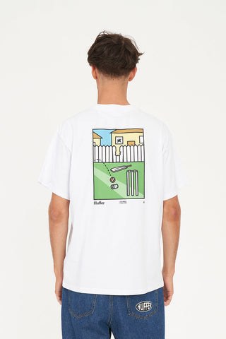 MENS SUP TEE 190/ON TARGET WHITE