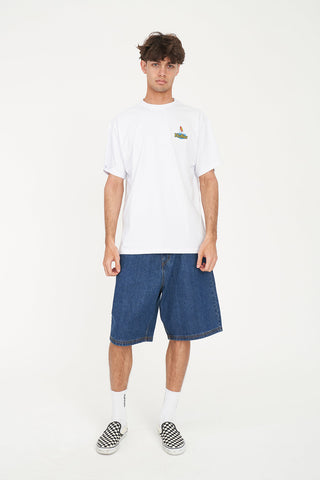 SUP TEE 190/SEND IT WHITE