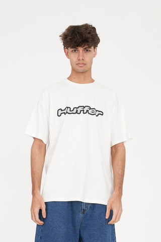 BLOCK TEE 220/VERT CHALK