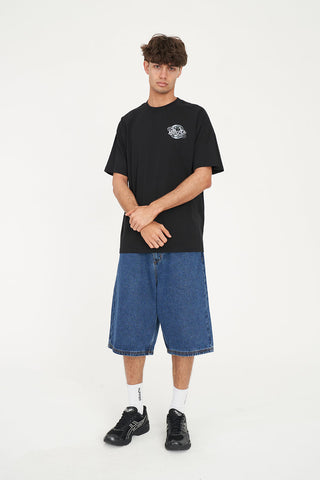 BLOCK TEE 220/ORBIT BLACK