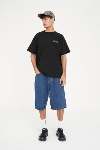 BLOCK TEE 220/WOODY BLACK