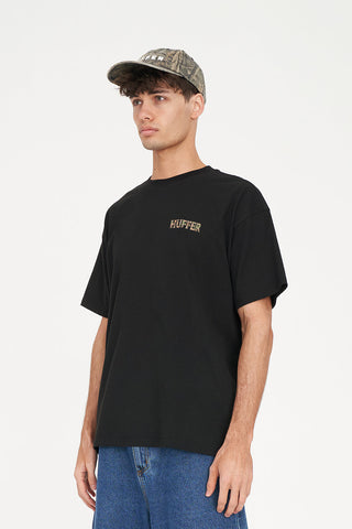 BLOCK TEE 220/WOODY BLACK