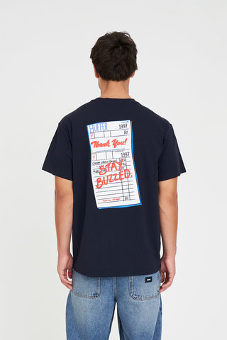 SUP TEE 190/CHECK NAVY