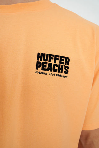 BLOCK TEE 220/FRICKIN' PEACH