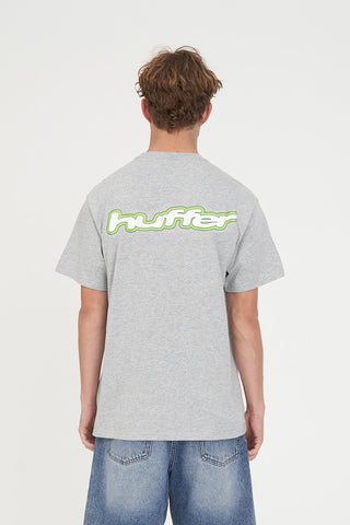 BLOCK TEE 220/OMNI GREY MARLE