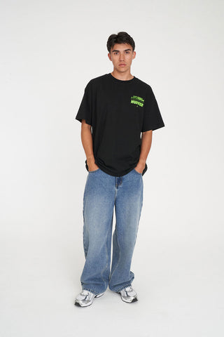 BLOCK TEE 220/M.H. BLACK