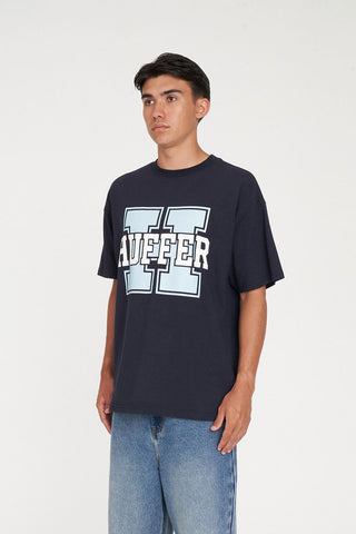 BLOCK TEE 220/RIVAL NAVY