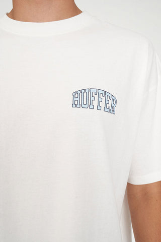 BLOCK CROP TEE 220/CHECK IT CHALK