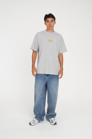BLOCK TEE 220/ANIMATE GREY MARLE