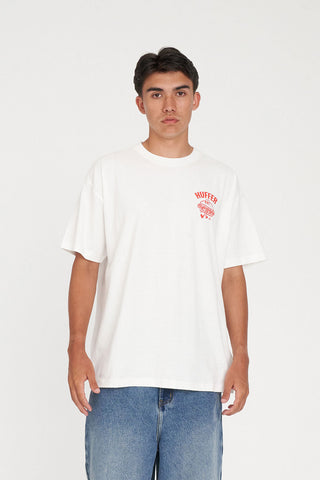 BLOCK TEE 220/SMASHING CHALK