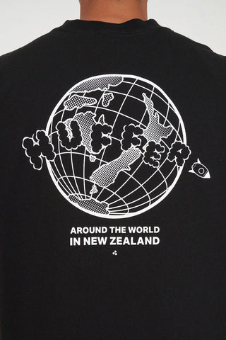 BLOCK TEE 220/FLIGHT PLAN BLACK